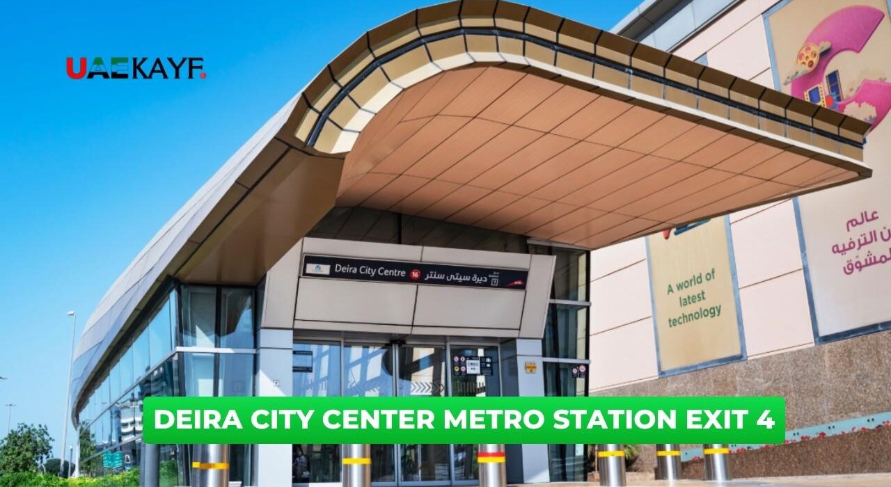 Deira City Center Metro Station Exit 4