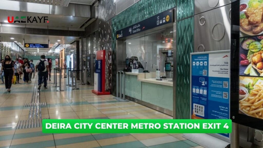 Facilities Available Near Deira City Center Metro Station Exit 4
