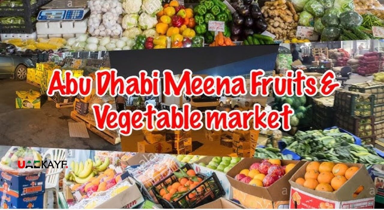 Meena Vegetable Market Abu Dhabi