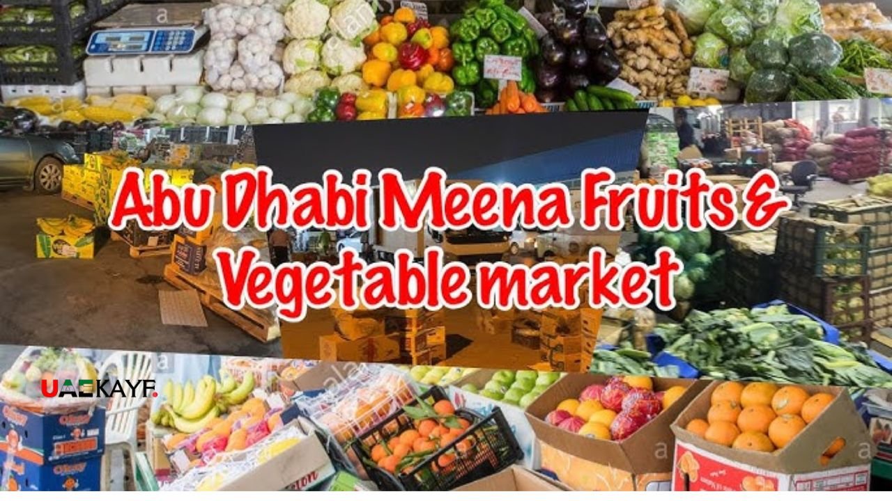Meena Vegetable Market Abu Dhabi